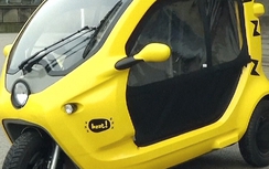 Taxi điện ở Thụy Điển có gì lạ?