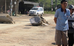 Đồng Nai: Dân lại chặn xe ben vào mỏ đá Tân Cang