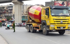 Điều tra vụ xe trộn bê tông đâm chết người tại Hà Nội