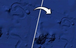 Phát hiện vật thể lạ dưới đáy biển Thái Bình Dương