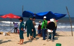 Tìm thấy thi thể nam sinh viên tắm biển bị sóng cuốn mất tích