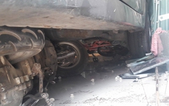 Đôi nam nữ bị tông trọng thương, nhân viên rửa xe không bằng lái