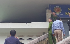 Nghi án trộm đột nhập tiệm vàng ở chợ Hồ Xá trong đêm