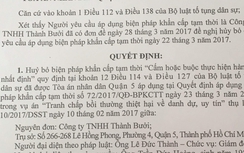Báo Giao thông lên tiếng việc rút "lệnh" cấm đăng bài của toà