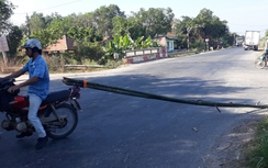 Lắp đặt đèn tín hiệu giao thông ngã tư Thạnh Lợi