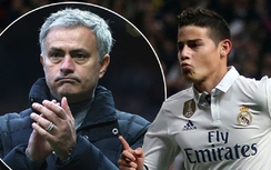 Mourinho ra tay, MU đánh bay Barca và Chelsea trong vụ James Rodriguez