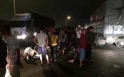 Nam thanh niên chết trong tư thế ngửa lưng vào dải phân cách