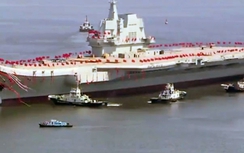 Tàu sân bay đầu tiên do Trung Quốc sản xuất giống ... Nga