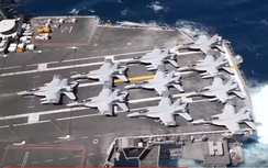 Tàu sân bay Roosevelt phóng tên lửa phòng thủ trên đường đến TBD