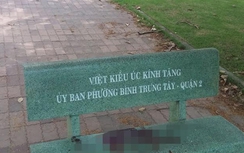 Tử vong bất thường trên ghế đá công viên, sau lưng có vết chém