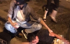 Chém nhau kinh hoàng trên phố Đại La sau va chạm giao thông