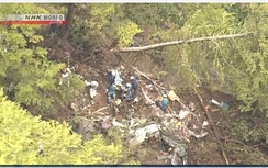 Nóng: Tìm thấy xác 4 người trong vụ máy bay Phòng vệ Nhật rơi