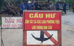 Khắc phục tạm thời cầu Tân Đức bị sập trong vòng 10 ngày