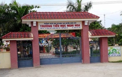 Bé tiểu học no đòn của cô giáo vì không làm được bài