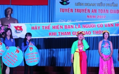 Sôi nổi cuộc thi tuyên truyền ATGT vùng ven TP.HCM