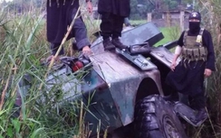 Khủng bố Maute khoe ảnh chiến tích mai phục xe bọc thép Philippines