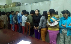 Bắt quả tang nhiều "quý bà" đang say sưa sát phạt ăn tiền