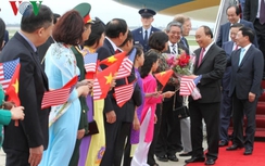 Thủ tướng Nguyễn Xuân Phúc đến Thủ đô Washington