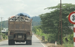 Đề nghị xử nghiêm xe quá tải sau phản ánh của Báo Giao thông