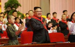 Video:Ông Kim Jong Un tham dự đại hội Liên đoàn trẻ em Triều Tiên