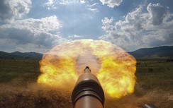 Hé lộ clip tăng Armata T-14 của Nga thử vũ khí