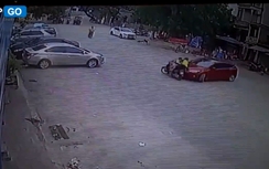 Ô tô gây tai nạn rồi lạnh lùng bỏ đi