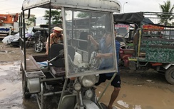 Hà Nội tịch thu hơn 100 xe ba bánh tự chế