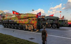 Triều Tiên công bố clip hình ảnh thử tên lửa xuyên lục địa Hwaseong-14