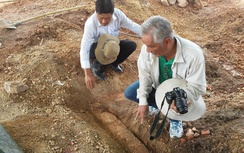 Tìm thấy huyệt mộ vợ vua Tự Đức bị ủi làm bãi đỗ xe