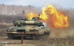 Sư đoàn thiết giáp Nga phô diễn sức mạnh trong huấn luyện chiến đấu