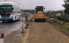 Đường vào Resort Mũi Né thi công chậm do vướng mặt bằng