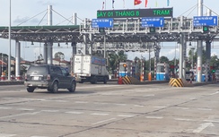 Trạm thu phí BOT Cai Lậy vẫn chưa hoạt động trở lại