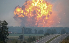 Nổ kho đạn có nhiều tên lửa gần Vinnitsia, Ucraine