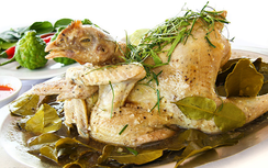 Làm thế nào để có món gà hấp muối thơm ngon?