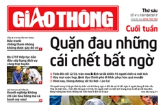 Tin mới nhất, đặc sắc nhất trên Báo Giao thông ngày 13/10/2017