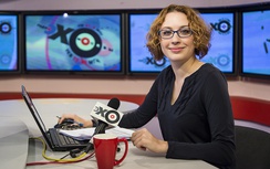 Đài phát thanh Nga bị đột nhập, phát thanh viên bị đâm vào cổ