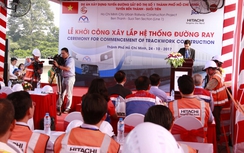 Clip: Khởi công xây lắp hệ thống đường ray tuyến metro Bến Thành-Suối Tiên