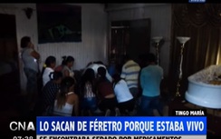 Video: Vụ người chết tỉnh dậy trong đám tang ở Peru