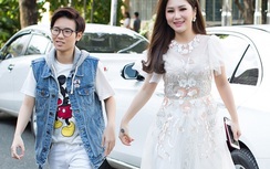 Hương Tràm điệu đà để sánh đôi Tiên Cookie "nam tính"