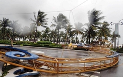 Bão số 12: Khánh Hòa 11 người chết, Đà Nẵng sập cổng chào