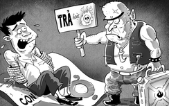 Bắt nhóm côn đồ dùng roi điện để đòi nợ