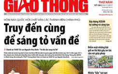 Tin mới nhất, đặc sắc nhất trên Báo Giao thông ngày 16/11/2017