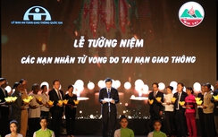 Phút linh thiêng Tưởng niệm nạn nhân tử vong do TNGT
