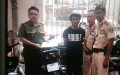 CSGT truy đuổi, tóm gọn kẻ cướp điện thoại lúc sáng sớm