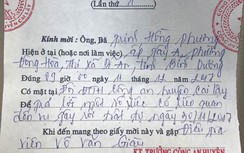Công an huyện Cai Lậy làm việc với người liên quan vụ gây rối