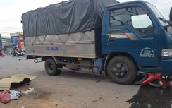 Bảo vệ công ty bị ôtô tải cuốn vào gầm xe, kéo lê 30m