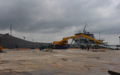 Bến bốc dỡ hàng hóa lớn nhất Tiền Giang chính thức hoạt động