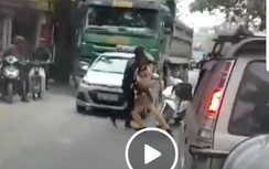 Tài xế xe tải vi phạm chống đối CSGT bị phạt 3 lỗi