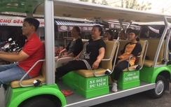 Cần Thơ có xe điện đưa đón khách du lịch