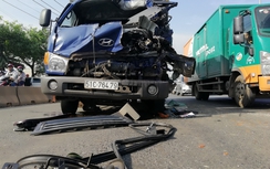 Tài xế xe tải kẹt trong cabin, tử vong sau cú đâm kinh hoàng